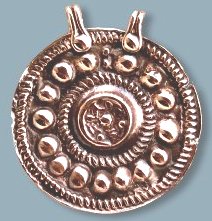Byzantinische Zierscheibe, Bronze